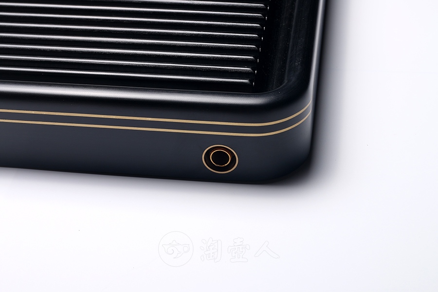 电胶木茶盘(德黑错金)