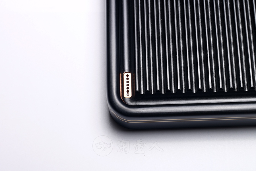 电胶木茶盘(德黑错金)