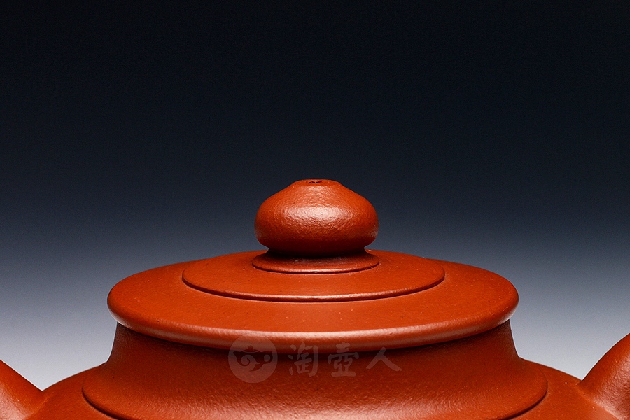 宜兴名家朱勤勇紫砂壶作品《全手平盖圆壶》原矿全手工优惠全场包