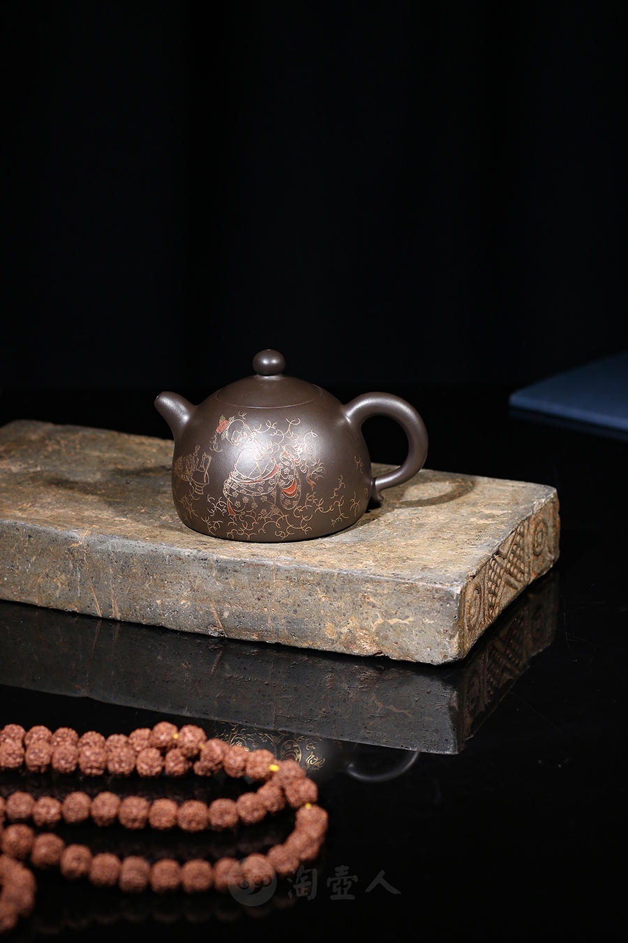 回眸一笑(镶金丝)