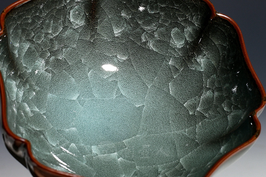 冰裂品茗杯