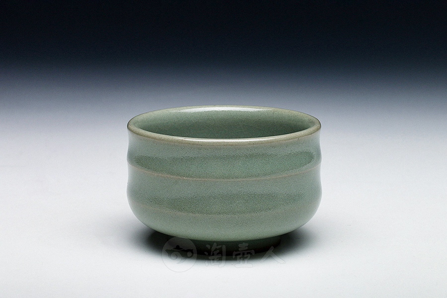 弦纹杯(柴烧)