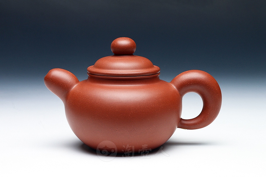 宜兴名家张丽萍紫砂壶作品《厚福壶》原矿全手工优惠全场包邮真品保证