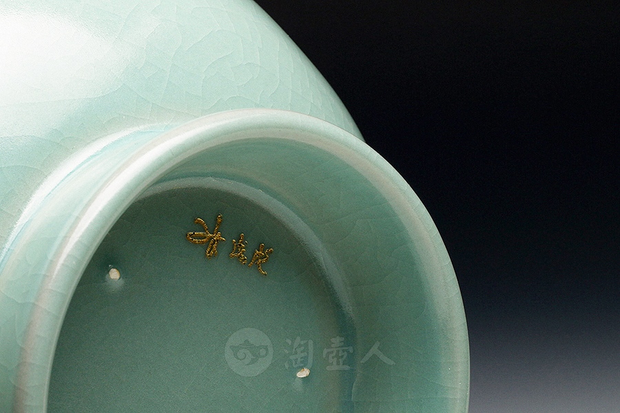 莲花碗(柴烧)