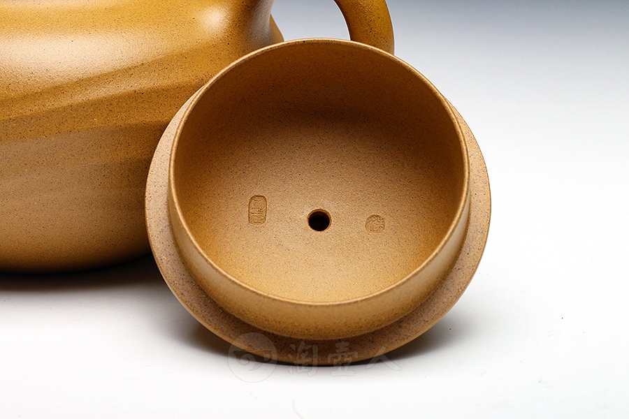 宜兴紫砂壶名家汤先武作品《水趣盎然》