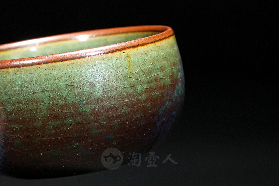 罗汉杯·孔雀羽衣(炭烧)