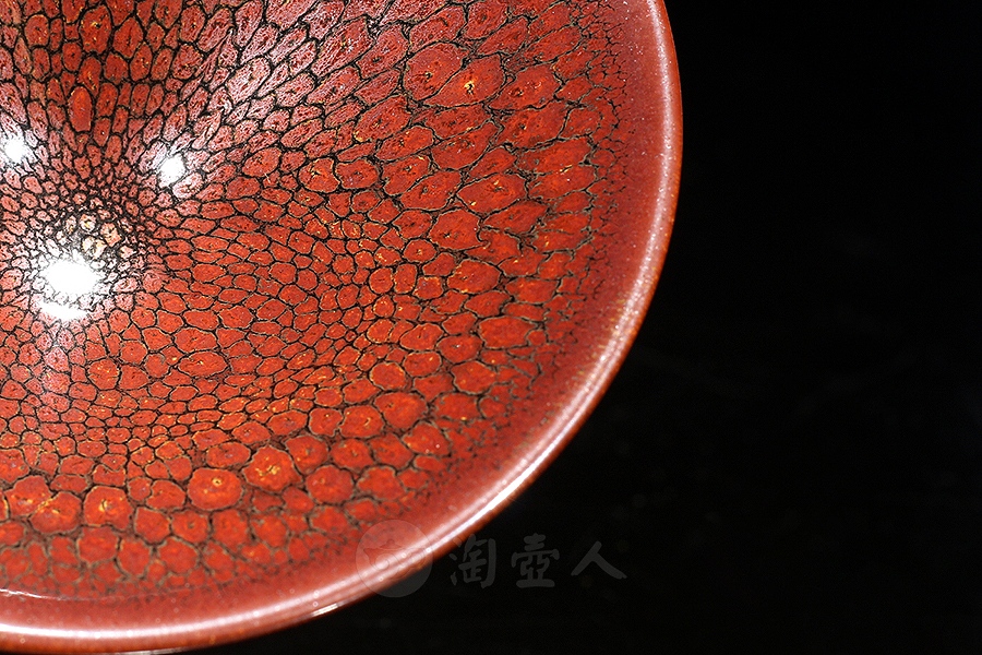 万佛斗笠盏(红)