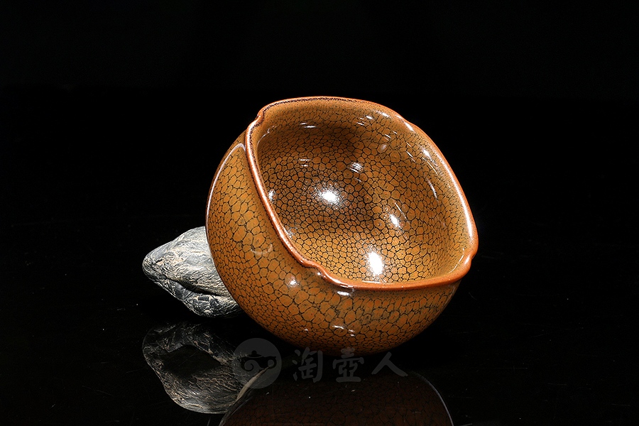 万佛方圆盏(黄)