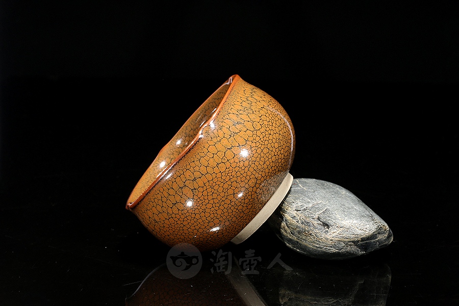 万佛方圆盏(黄)