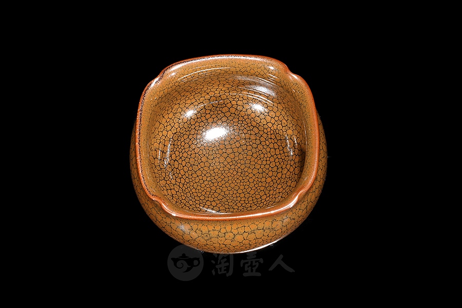 万佛方圆盏(黄)