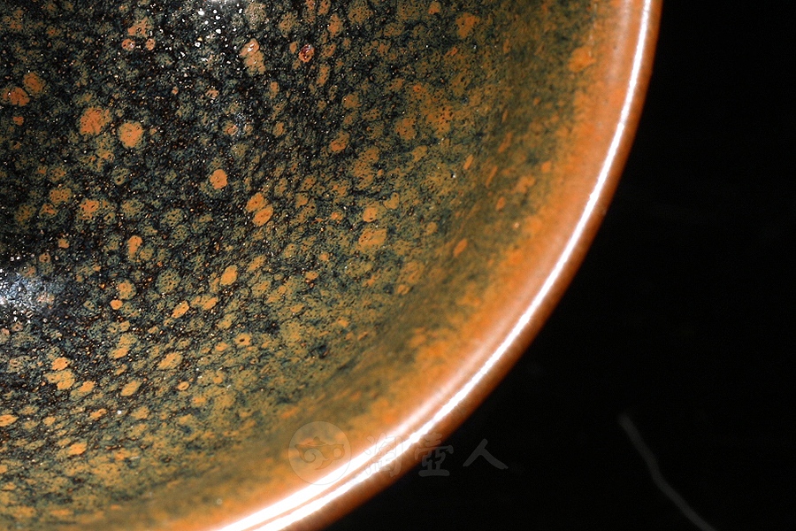 鹧鸪斑盏(柴烧)