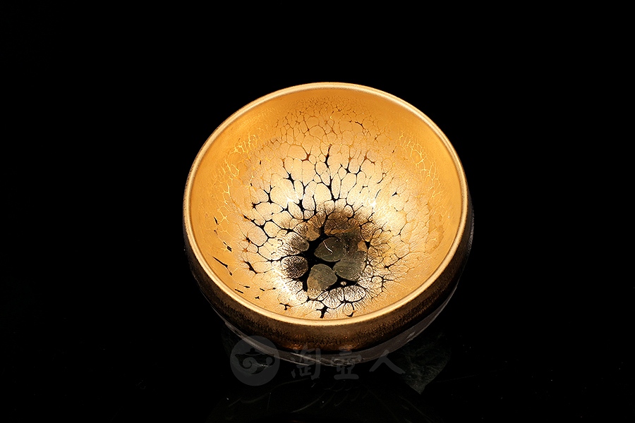 金油滴盏(凤)