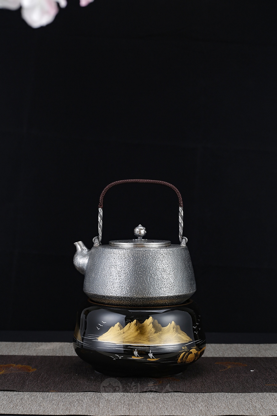 电陶炉-金粉手绘