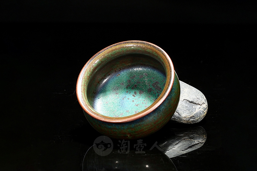 益寿杯·孔雀羽衣(炭烧)