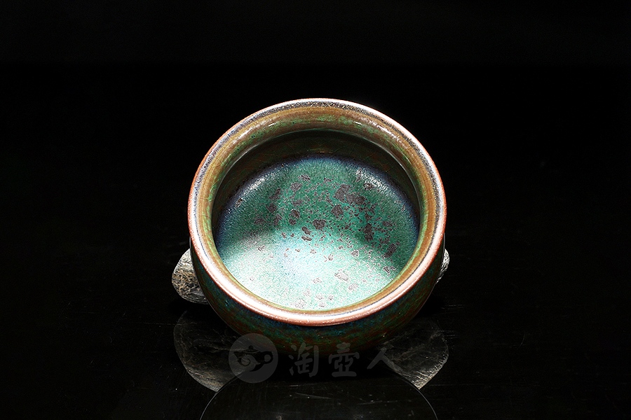 益寿杯·孔雀羽衣(炭烧)
