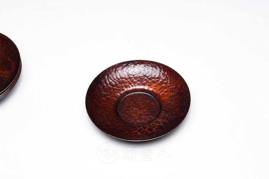 玳瑁锤纹杯托(套)