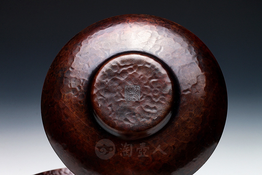 玳瑁锤纹杯托(套)