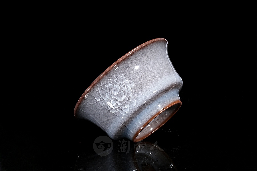 紫冰花·扒口杯