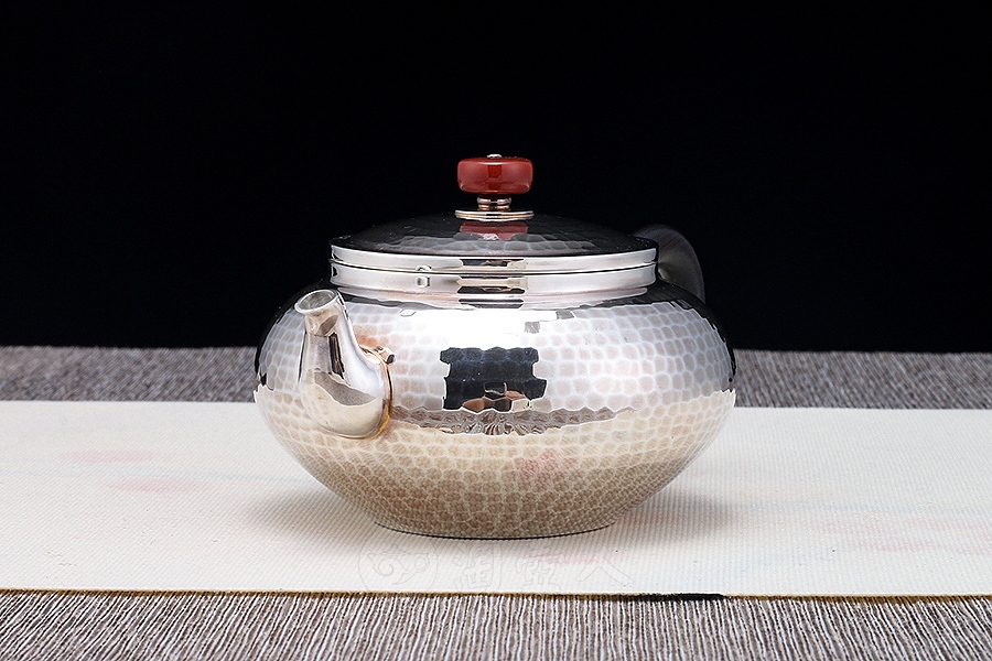 南红扁珠(黑檀木)