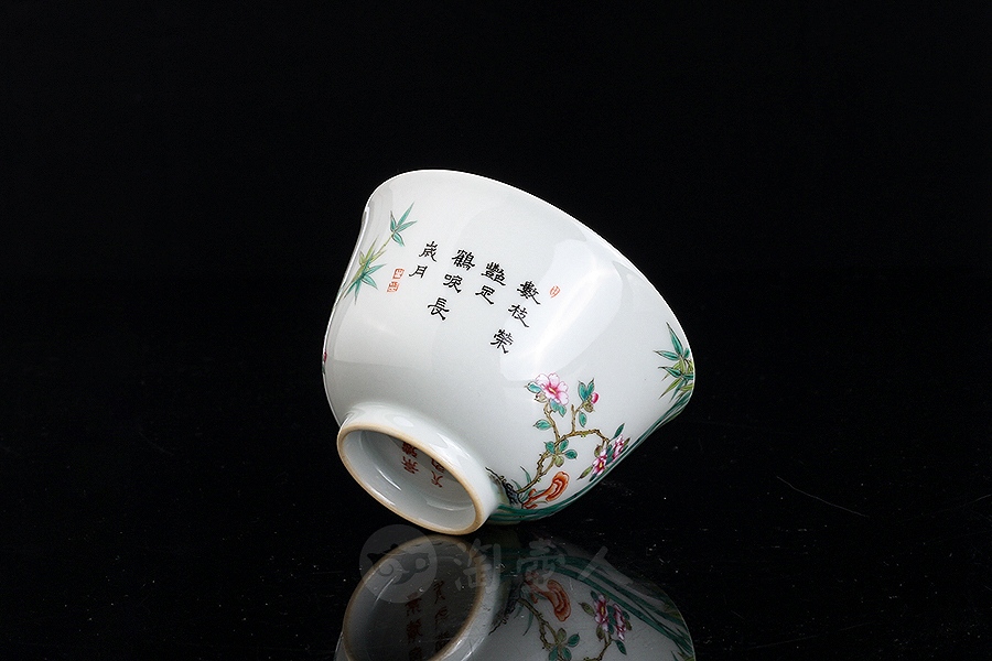 梅鹤同春杯