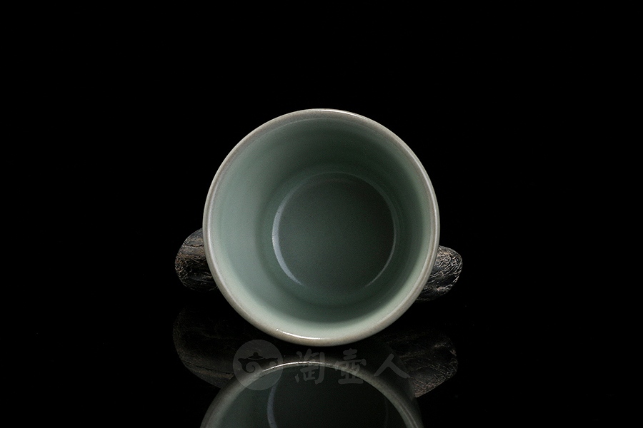 汝官釉马蹄杯