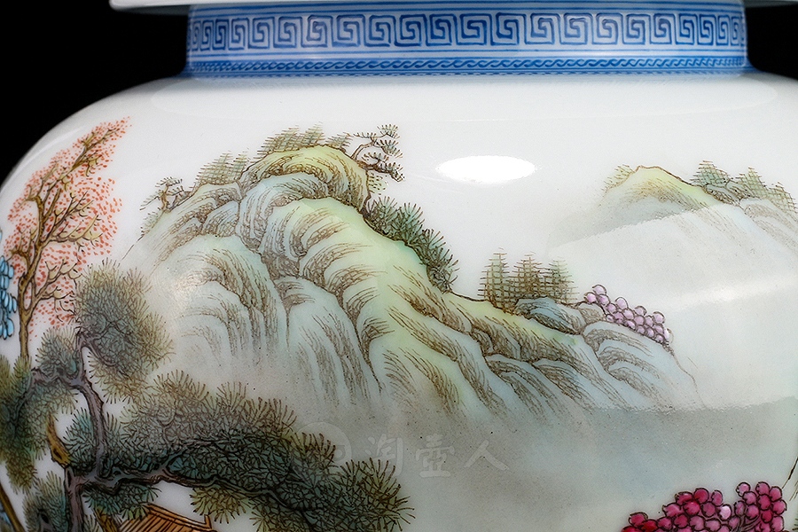 江山如画将军罐