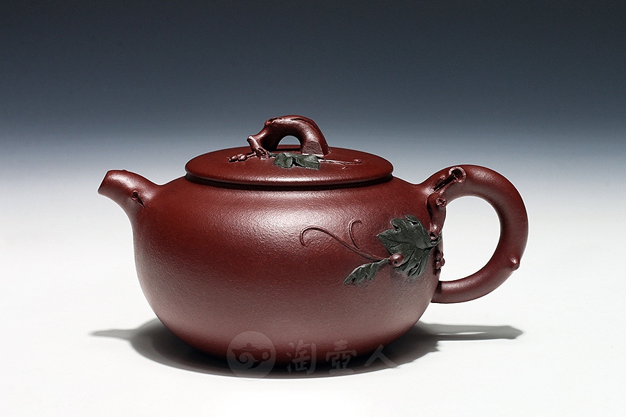 宜兴名家周敏紫砂壶作品《小宝葫壶》原矿全手工优惠全场包邮真品