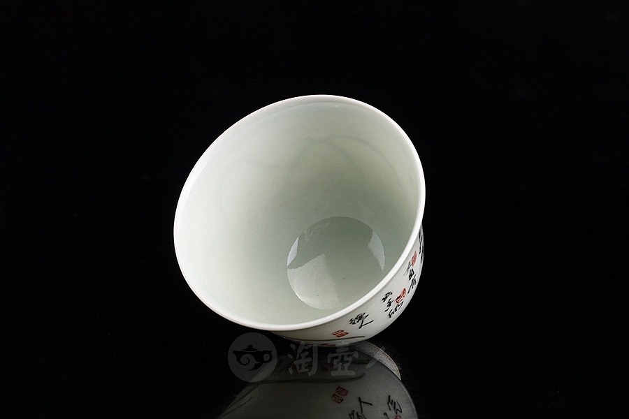 梅兰竹菊套杯