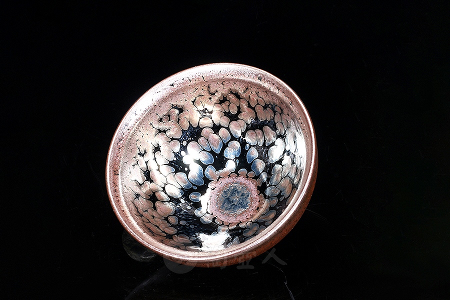 束口大油滴盏