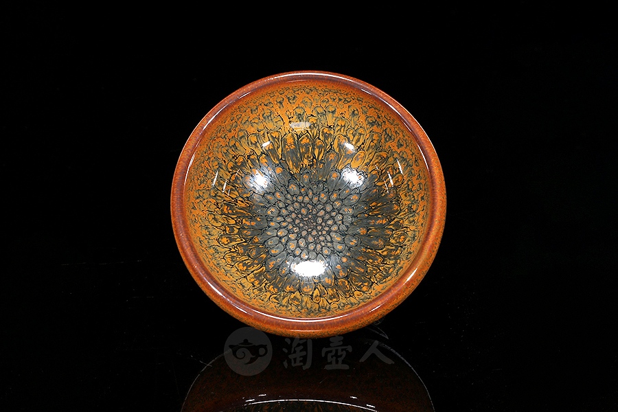 鹧鸪斑盏(敛口)
