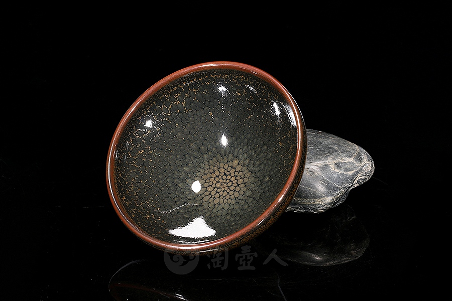 鹧鸪斑盏(敛口)