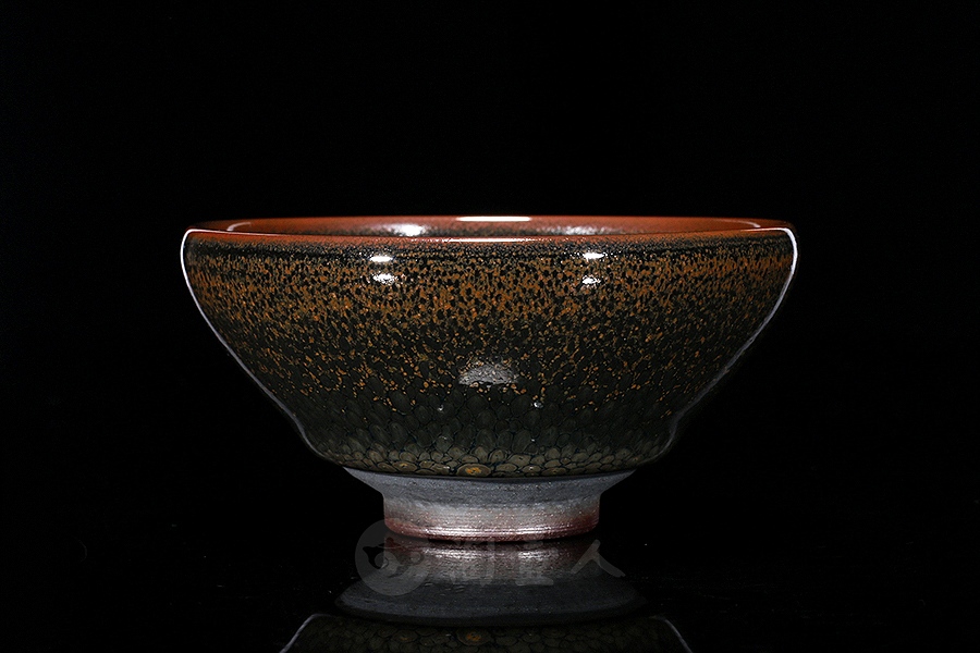 鹧鸪斑盏(敛口)
