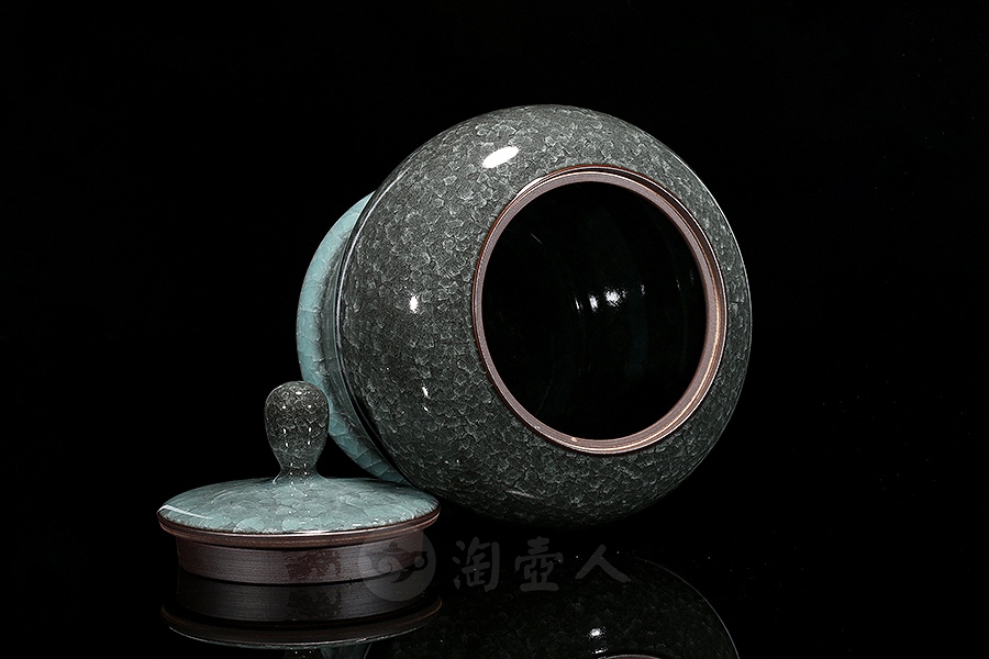 莲芯冰裂茶叶罐