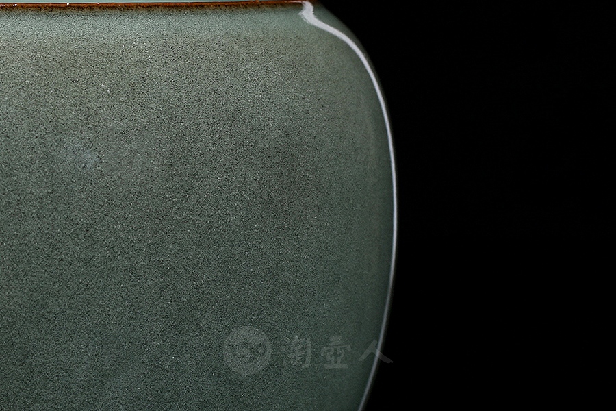 陶上圆铁胎茶斗