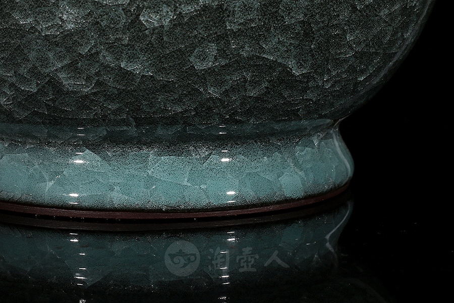 武士冰裂茶叶罐