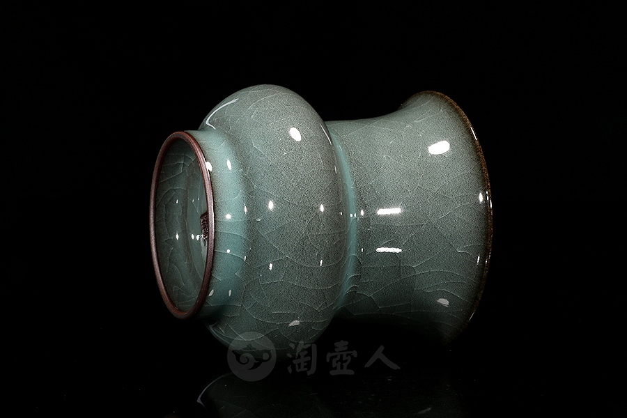 高颈撇口铁胎茶斗(小)