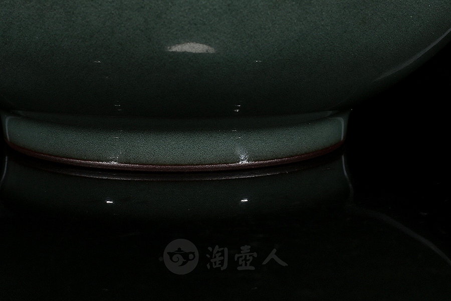 陶上圆铁胎茶斗
