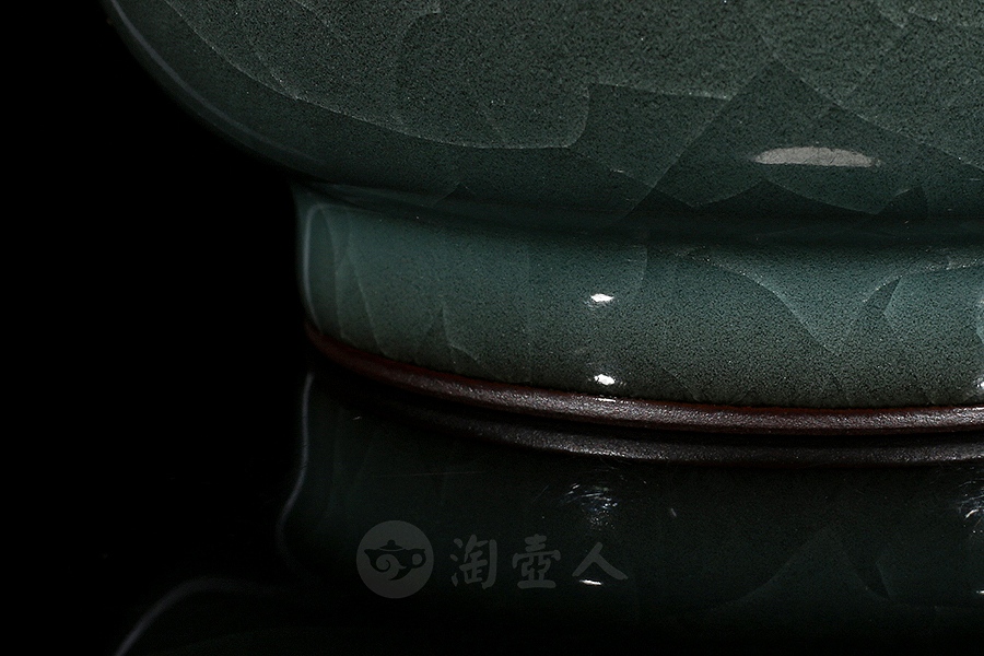 高颈撇口铁胎茶斗(小)