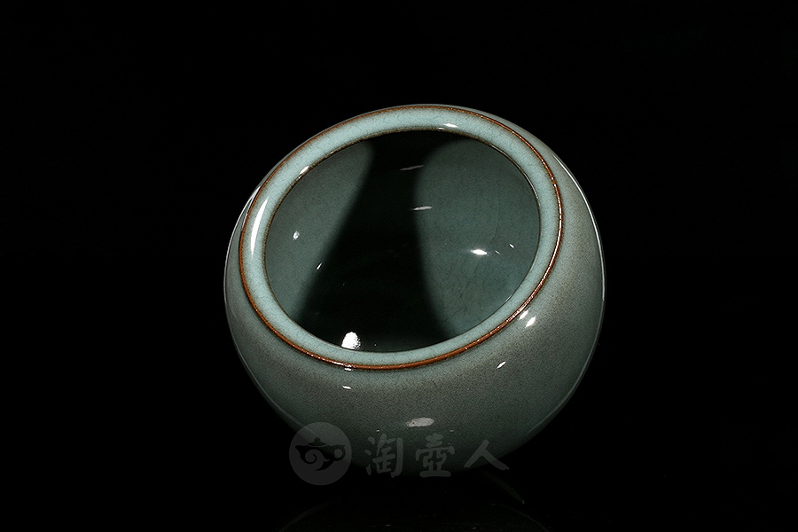 陶上圆铁胎茶斗