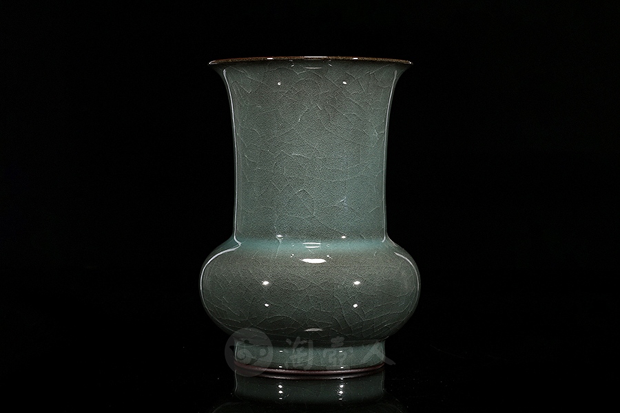 高颈撇口铁胎茶斗(大)