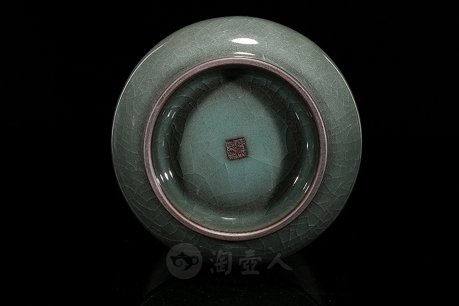 高颈撇口铁胎茶斗(大)