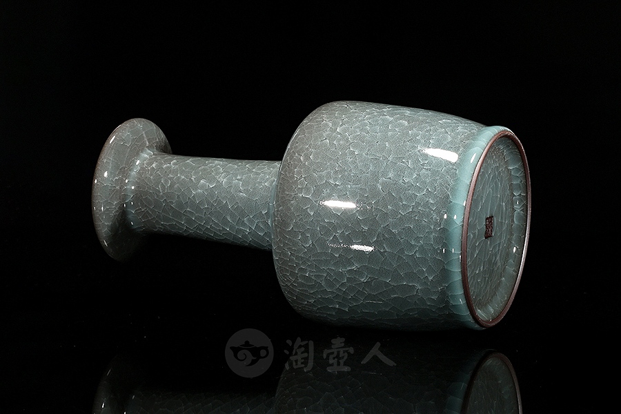 冰裂花器·棒槌瓶