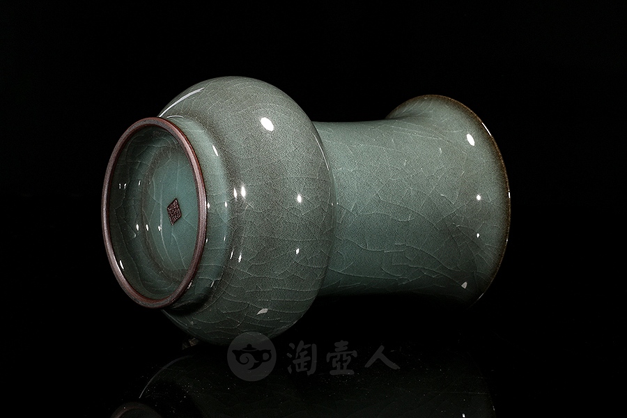 高颈撇口铁胎茶斗(大)