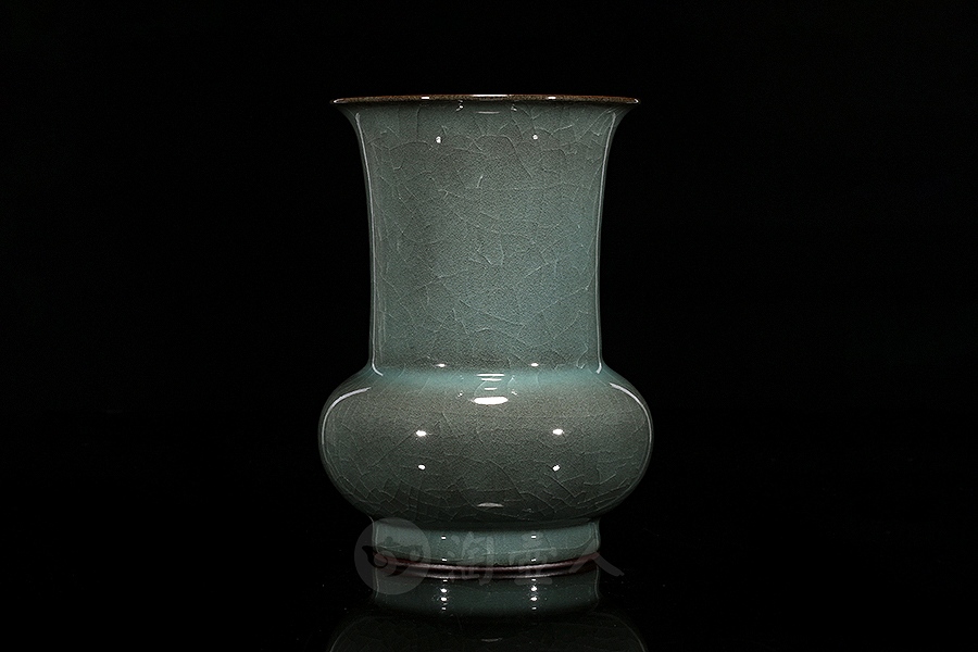 高颈撇口铁胎茶斗(大)
