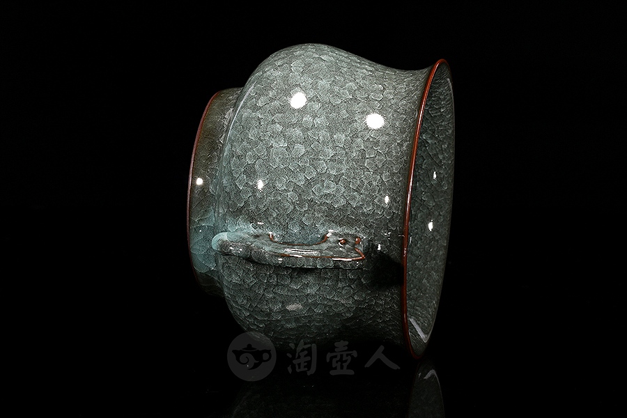 冰裂鱼耳炉(大)