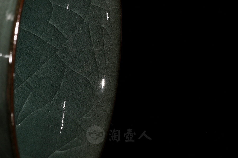 高颈撇口铁胎茶斗(大)