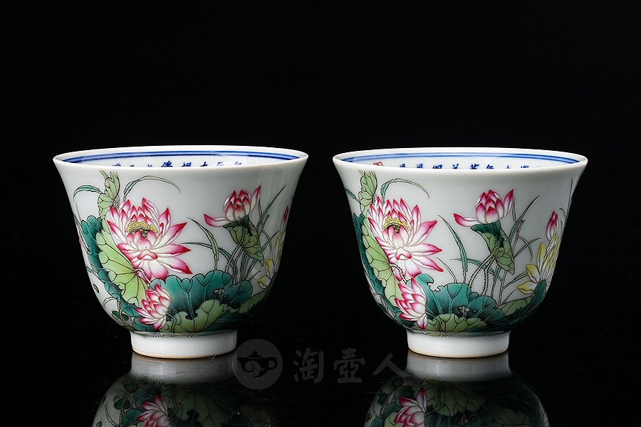 莲花心经杯