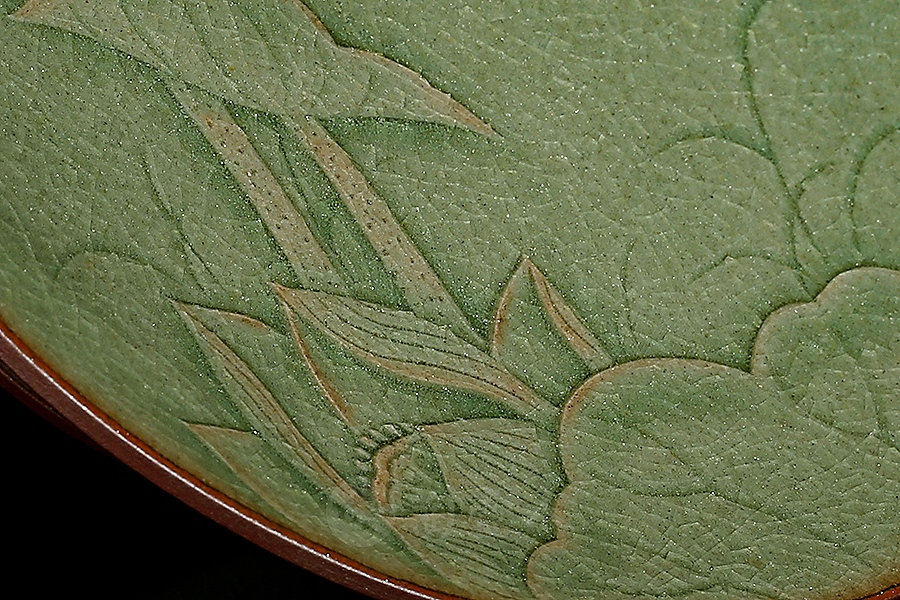荷塘情趣果碟