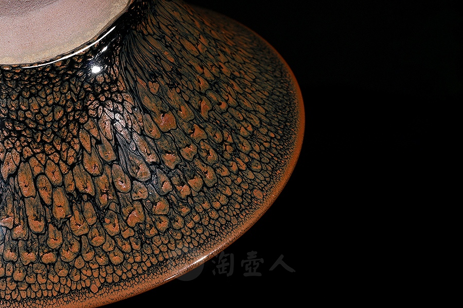 黄鹧鸪大斗笠盏(精品)