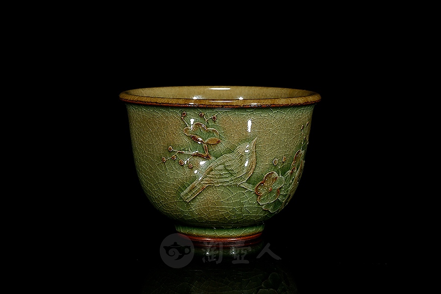 喜上眉梢品茗杯